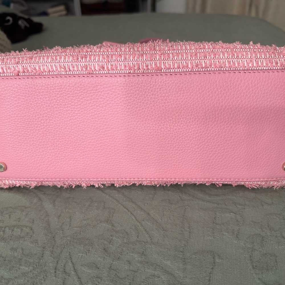 Kate Spade Pink Tweed Purse - Picture 3 of 4